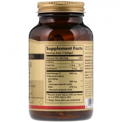 Состав Solgar Omega-3 EPA & DHA Triple Strength 950 mg